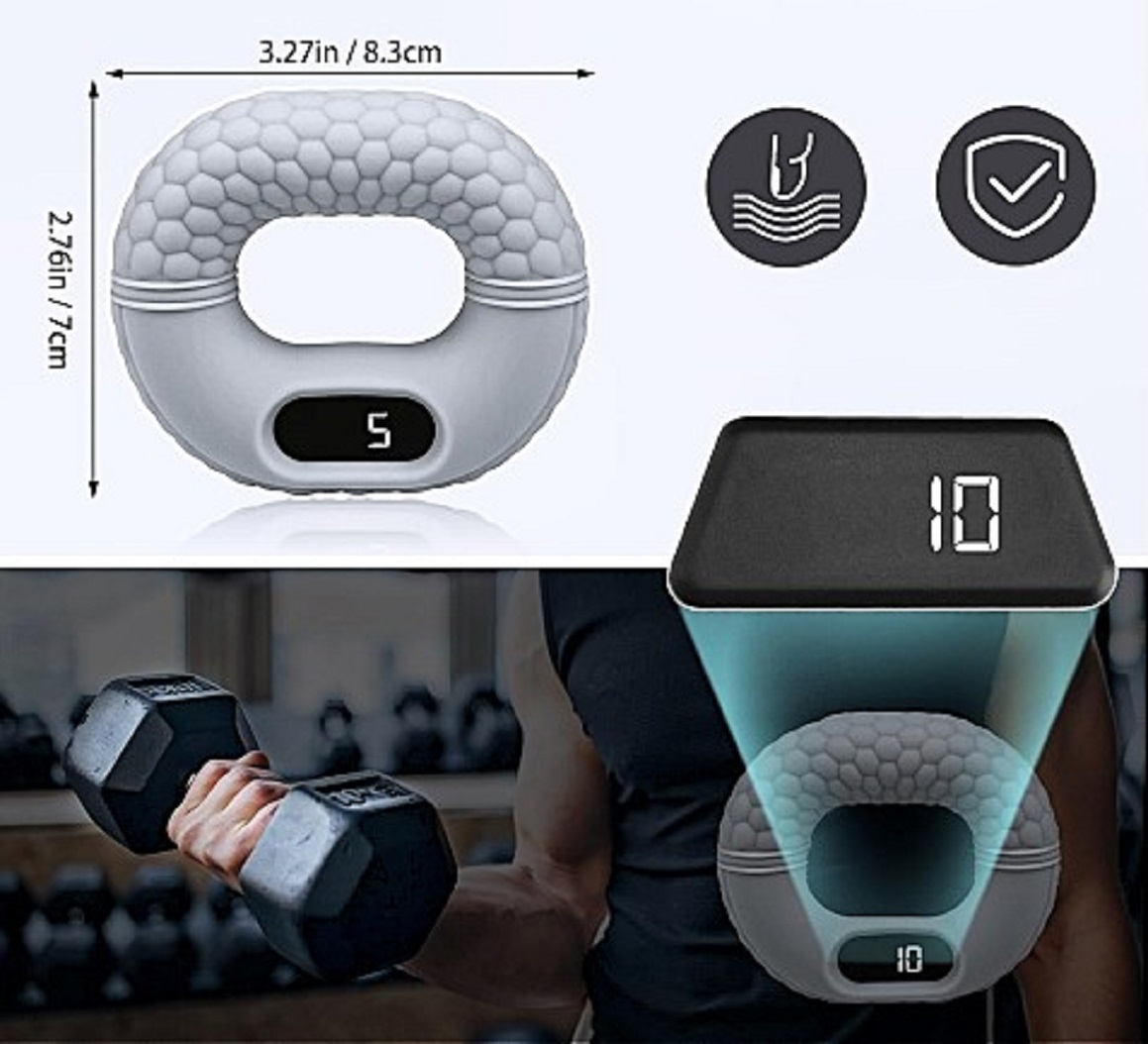 Unikátny posilňovací krúžok s časovačom a LED displejom